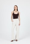 Kahve İnce Askılı Çıtçıtlı Bodysuit 13255