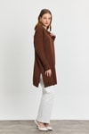 Kahve Polo Yaka Tunik 5410