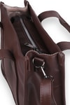 Kahve Saten Tote Çanta 9253