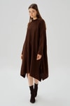 Kahve Simli Tunik 3260