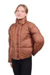Kahve Şişme Mont 3005