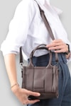 Kahve Small Tote Çanta 9280