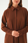 Kahve Tunik Pantolon Takım 4016A