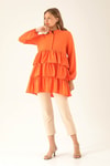 Kat Kat Detaylı Tunik - 6470A Orange