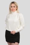 Kemik Balıkçı Yaka Basic Kazak 4225
