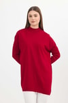 Kırmızı Balıkçı Yaka Tunik 5315