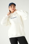 Krem Los Angeles Baskılı Sweat 1042