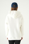 Krem Los Angeles Baskılı Sweat 1042