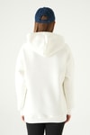 Krem Los Angeles Baskılı Sweat 1042
