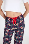 Laci Ayıcık Desenli Örme Pijama Altı 4519