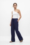 Laci Bel İnce Lastikli Cepli Pantolon 8168A