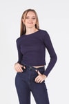 Laci Bisiklet Yaka Bluz 1011