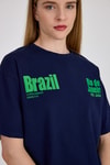 Laci Brazil Yazı Baskılı Tişört 6403