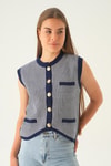 Laci Cep Detay Yelek 24001