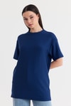 Laci Çizgili Oversize Tişört 4447A