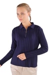 Laci Fermuar Detay Fitilli Kazak 24199
