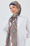 Laci Retro Desenli Şal 4002