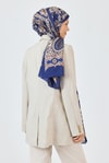 Laci Retro Desenli Şal 5684