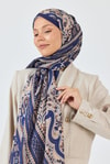 Laci Retro Desenli Şal 5684