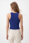 Laci Yuvarlak Yaka Crop Atlet 8163A