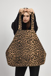 Leopar Leopar Desen Omuz Çantası 2513