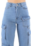 Mavi Kargo Cep Detay Jean 13100