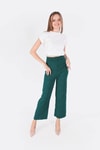 Nefti Geniş Paça Triko Pantolon 3028
