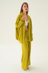 Olive Yeşili Kimono Pantolon Takım 6657A