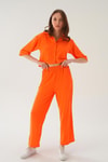 Orange Gömlek Detay Pantolon Takım 4161A