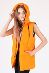 Orange Oversize Yelek 0015-1