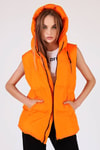 Orange Oversize Yelek 0015-1