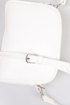 Oval Çapraz Çanta - 9049 Beyaz