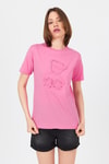 Pembe Ayı Kabartmalı Tişört 25226