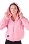 Pembe Fermuar Detay Sweat 9171M