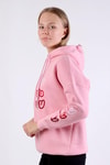 Pembe Kalp Nakışlı Sweat 9154M