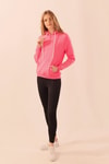 Pembe Kapüşonlu Cep Detay Sweat 9018M