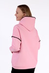 Pembe Kroşat Detay Sweat 9143M