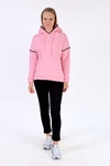 Pembe Kroşat Detay Sweat 9143M