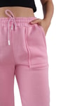 Pembe Paça Fermuar Detay Eşofman 9146M