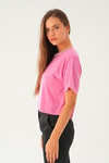 Pembe Taş Detay Tişört 71509