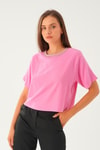 Pembe Taş Detay Tişört 71509