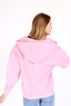 Pembe Yaka Kuşgözü Detay Sweat 9145M