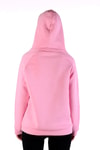 Pembe Yarım Fermuar Detay Cepli Sweat 9140M