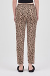 Pijama-Kahve Leopar Desenli Kadın Pijama Altı 4532-rulem