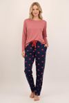 Pijama-Kalp Desen Pijama 4530 Laci -rulem