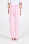 Pijama-Pembe Çizgili Pijama Altı 4523-rulem