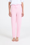 Pijama-Pembe Çizgili Pijama Altı 4523-rulem