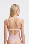 Pudra Dantel Detaylı Bodysuit 651