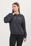 Rays 4003 Baskılı Sweat Antrasit