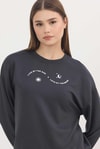 Rays 4003 Baskılı Sweat Antrasit
